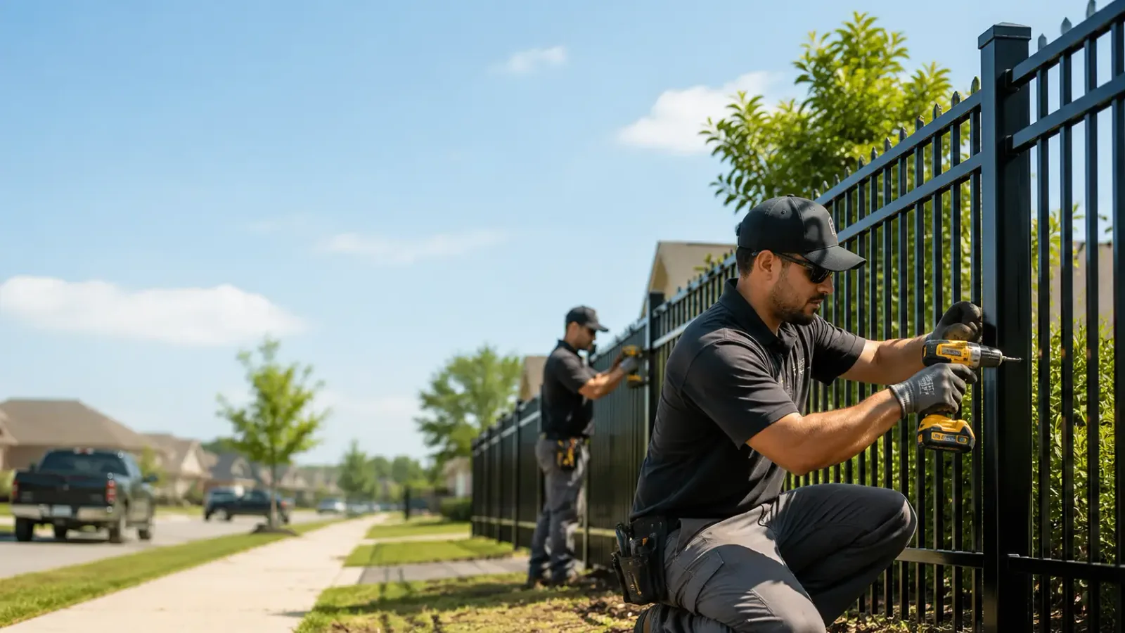 Metal Fence Installation in Scottsburg, NY
